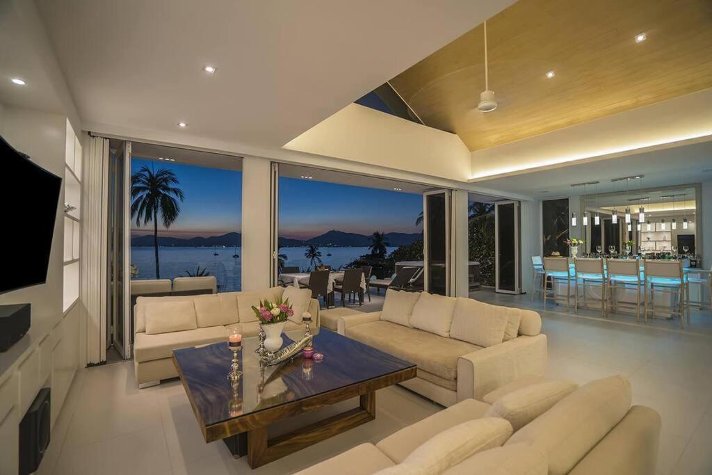 Villa Nirvana - Beachfront Tropical Chic 4Br Haven In Cape Panwa, Phuket Ban Makham Εξωτερικό φωτογραφία